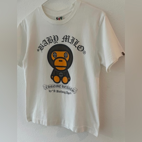 Bape x chrome heart shirt - Picture 1 of 6